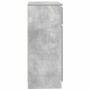 Aparador con cajón gris hormigón 71x35x84 cm madera ingeniería de , Aparadores - Ref: Foro24-861592, Precio: 87,75 €, Descuen...