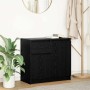 Aparador con cajón roble negro 71x35x65 cm madera de ingeniería de , Aparadores - Ref: Foro24-861599, Precio: 79,73 €, Descue...