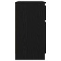 Aparador con cajón roble negro 71x35x65 cm madera de ingeniería de , Aparadores - Ref: Foro24-861599, Precio: 79,73 €, Descue...