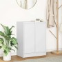 Aparador blanco 57x34x76 cm madera de ingeniería de , Aparadores - Ref: Foro24-861616, Precio: 74,52 €, Descuento: %
