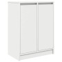 Aparador blanco 57x34x76 cm madera de ingeniería de , Aparadores - Ref: Foro24-861616, Precio: 74,52 €, Descuento: %