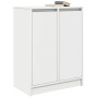 Aparador blanco 57x34x76 cm madera de ingeniería de , Aparadores - Ref: Foro24-861616, Precio: 74,52 €, Descuento: %