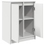 Aparador blanco 57x34x76 cm madera de ingeniería de , Aparadores - Ref: Foro24-861616, Precio: 74,52 €, Descuento: %