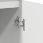 Aparador blanco 57x34x76 cm madera de ingeniería de , Aparadores - Ref: Foro24-861616, Precio: 74,52 €, Descuento: %