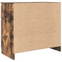 Aparador con cajón roble ahumado 71x35x65 cm madera ingeniería de , Aparadores - Ref: Foro24-861602, Precio: 75,06 €, Descuen...