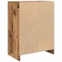 Aparador de madera contrachapada envejecida 57x34x76 cm de , Aparadores - Ref: Foro24-861623, Precio: 72,13 €, Descuento: %