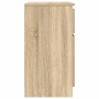 Aparador con cajón roble Sonoma 71x35x65 cm madera ingeniería de , Aparadores - Ref: Foro24-861600, Precio: 75,50 €, Descuent...