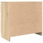 Aparador con cajón roble Sonoma 71x35x65 cm madera ingeniería de , Aparadores - Ref: Foro24-861600, Precio: 75,50 €, Descuent...