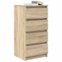 Aparador roble Sonoma 37,5x35x76 cm madera de ingeniería de , Aparadores - Ref: Foro24-861753, Precio: 83,41 €, Descuento: %