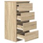 Aparador roble Sonoma 37,5x35x76 cm madera de ingeniería de , Aparadores - Ref: Foro24-861753, Precio: 83,41 €, Descuento: %