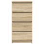 Aparador roble Sonoma 37,5x35x76 cm madera de ingeniería de , Aparadores - Ref: Foro24-861753, Precio: 83,41 €, Descuento: %