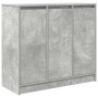 Aparador de madera de ingeniería gris hormigón 85x34x76 cm de , Aparadores - Ref: Foro24-861628, Precio: 92,01 €, Descuento: %