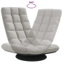 Sillón giratorio de suelo de tela gris nube 70x51x79 cm de , Sillas de suelo - Ref: Foro24-4019731, Precio: 121,01 €, Descuen...