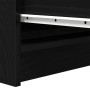 Aparador de madera de roble negro 100x35x99 cm de , Aparadores - Ref: Foro24-3328490, Precio: 162,88 €, Descuento: %