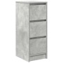 Aparador de madera de ingeniería gris hormigón 29,5x34x76 cm de , Aparadores - Ref: Foro24-861637, Precio: 62,82 €, Descuento: %