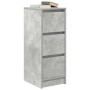 Aparador de madera de ingeniería gris hormigón 29,5x34x76 cm de , Aparadores - Ref: Foro24-861637, Precio: 62,82 €, Descuento: %