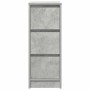Aparador de madera de ingeniería gris hormigón 29,5x34x76 cm de , Aparadores - Ref: Foro24-861637, Precio: 62,82 €, Descuento: %