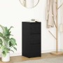 Aparador de madera de roble negro 29,5x34x76 cm de , Aparadores - Ref: Foro24-861635, Precio: 66,09 €, Descuento: %