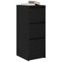 Aparador de madera de roble negro 29,5x34x76 cm de , Aparadores - Ref: Foro24-861635, Precio: 66,09 €, Descuento: %
