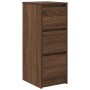 Aparador roble marrón 29,5x34x76 cm madera de ingeniería de , Aparadores - Ref: Foro24-861640, Precio: 63,78 €, Descuento: %