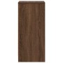 Aparador roble marrón 29,5x34x76 cm madera de ingeniería de , Aparadores - Ref: Foro24-861640, Precio: 63,78 €, Descuento: %