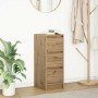 Aparador de madera de ingeniería roble artisan 29,5x34x76 cm de , Aparadores - Ref: Foro24-861642, Precio: 63,84 €, Descuento: %