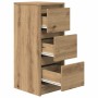 Aparador de madera de ingeniería roble artisan 29,5x34x76 cm de , Aparadores - Ref: Foro24-861642, Precio: 63,84 €, Descuento: %