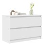 Mueble de TV de madera de ingeniería blanco 80x35x54 cm de , Muebles TV - Ref: Foro24-861787, Precio: 85,62 €, Descuento: %