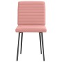 Sillas de comedor 2 unidades cuero sintético rosa de , Sillas de comedor - Ref: Foro24-4101173, Precio: 91,11 €, Descuento: %
