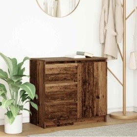 Aparador con cajón madera antigua 71x35x65 cm Madera ingeniería de , Aparadores - Ref: Foro24-861578, Precio: 82,26 €, Descue...