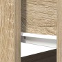 Mesa consola con cajones roble Sonoma 85,5x38,5x74,5 cm de , Mesas auxiliares - Ref: Foro24-861393, Precio: 62,96 €, Descuent...