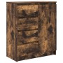 Aparador con cajones roble ahumado 71x35x84cm madera ingeniería de , Aparadores - Ref: Foro24-861584, Precio: 97,89 €, Descue...