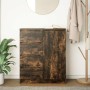 Aparador con cajones roble ahumado 71x35x84cm madera ingeniería de , Aparadores - Ref: Foro24-861584, Precio: 97,89 €, Descue...