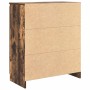 Aparador con cajones roble ahumado 71x35x84cm madera ingeniería de , Aparadores - Ref: Foro24-861584, Precio: 97,89 €, Descue...