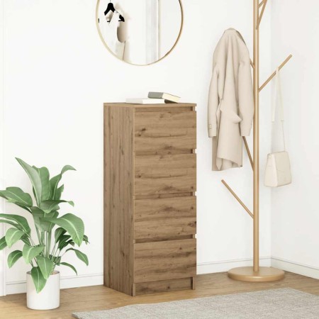 Aparador Artisan Roble 37,5x35x99 cm Madera de ingeniería de , Aparadores - Ref: Foro24-861705, Precio: 81,29 €, Descuento: %