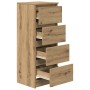 Aparador Artisan Roble 37,5x35x99 cm Madera de ingeniería de , Aparadores - Ref: Foro24-861705, Precio: 81,29 €, Descuento: %