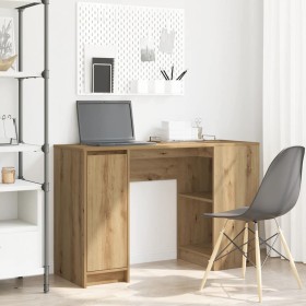 Escritorio roble artisan 120x42x76 cm madera de ingeniería de , Escritorios - Ref: Foro24-861822, Precio: 89,29 €, Descuento: %
