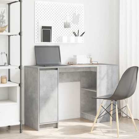 Escritorio gris hormigón 120x42x76 cm madera de ingeniería de , Escritorios - Ref: Foro24-861817, Precio: 88,94 €, Descuento: %