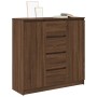Aparador con cajones roble marrón 100,5x35x98,5 cm de , Aparadores - Ref: Foro24-3328459, Precio: 163,45 €, Descuento: %