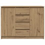 Aparador con cajones roble artesanal 100,5x35x76 cm de , Aparadores - Ref: Foro24-3328452, Precio: 136,02 €, Descuento: %