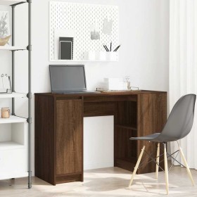 Escritorio roble marrón 120x42x76 cm madera de ingeniería de , Escritorios - Ref: Foro24-861820, Precio: 98,41 €, Descuento: %