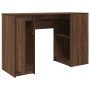 Escritorio roble marrón 120x42x76 cm madera de ingeniería de , Escritorios - Ref: Foro24-861820, Precio: 98,41 €, Descuento: %