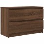 Mueble de TV marrón roble 80x35x54 cm madera de ingeniería de , Muebles TV - Ref: Foro24-861793, Precio: 78,26 €, Descuento: %