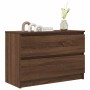 Mueble de TV marrón roble 80x35x54 cm madera de ingeniería de , Muebles TV - Ref: Foro24-861793, Precio: 78,26 €, Descuento: %