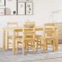 Juego de comedor Panama 5 pzas madera maciza de pino de , muebles para cocinas y comedores - Ref: Foro24-3345179, Precio: 367...