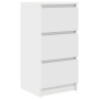 Aparador blanco 37,5x35x76 cm madera de ingeniería de , Aparadores - Ref: Foro24-861724, Precio: 65,91 €, Descuento: %