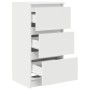 Aparador blanco 37,5x35x76 cm madera de ingeniería de , Aparadores - Ref: Foro24-861724, Precio: 65,91 €, Descuento: %