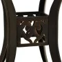 Mesa de jardín bronce aluminio fundido 78x78x72 cm de vidaXL, Mesas de jardín - Ref: Foro24-315582, Precio: 159,12 €, Descuen...