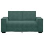 Sofá de 2 plazas de terciopelo verde oscuro 120 cm de , Sofás - Ref: Foro24-4105012, Precio: 227,75 €, Descuento: %