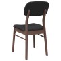 Sillas de comedor con cojines 2 uds madera maciza marrón caucho de , Sillas de comedor - Ref: Foro24-4102524, Precio: 163,11 ...